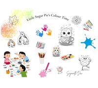 Little Sugar Pie's Colour Time: Sweet and Silly Coloring Fun for Girls and Boys - A Creative Coloring Book for Kids of All Ages