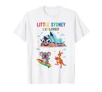 Little Sydney Explorer Cute Aussie AdventureTravel Souvenir T-Shirt