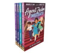 Little Tiger Press Agent Zaiba Investigates Series 4 Books Collection Set (The Missing Diamonds, The Poison Plot, The Haunted House & The Smuggler's