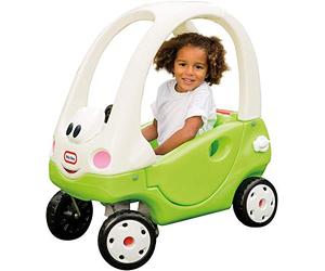 little tikes 172779E3 Grand Coupe-Outdoor Summer Fun-Adventure Buggy Toy-with Clicking Key & Working Horn-Encourages Creative, Active Play, for Toddlers 18 Months to 5 Years, Green