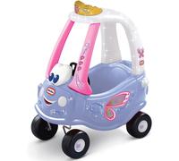 little tikes 173165E3 Fairy Cozy Coupe Car-Ride-On with Real Working Horn, Clicking Ignition Switch, and Fuel Cap-Ages 18 Months to 5 Years, Purple