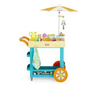 Little Tikes 2-In-1 Lemonade and Ice Cream Stand - Interactive Playset for Kids - With 25 Accessories & Chalkboard