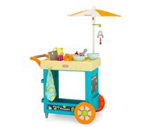 Little Tikes 2-In-1 Lemonade and Ice Cream Stand - Interactive Playset for Kids - With 25 Accessories & Chalkboard