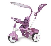 Little Tikes 4-in-1 Basic Edition Trike - Three-Wheeled Tricycle for Toddlers - Ages 9 Months to 3 Years - All Day Active Play - Pink