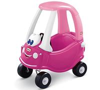 little tikes 630750 Cozy Coupe Rosy Ride-On Toy-Toddler Car Push and Buggy Includes Working Doors, Steering Wheel, Horn, Gas Cap, Ignition Switch-for Boys and Girls Active Play, H95, W120, D4875cm