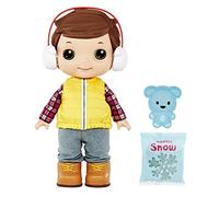 little tikes 658747EUC Lilly Tikes Day Tommy Doll and Accessories-Winter-Themed Toy-Encourages Imaginative Play-Includes Vest, Earmuffs, and Puppy Snow Mould-for Toddlers Ages 3 Years Plus