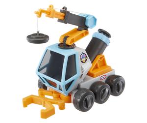 Little Tikes Big Adventures Moon Microscope Space Rover STEM Toy Vehicle with Microscope Magnetic Crane Extending Grabber for Girls Boys Kids