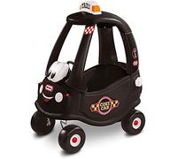 Little Tikes Black Cab Cozy Coupe Car - Ride-On with Real Working Horn, Clicking Ignition Switch, & Fuel Cap