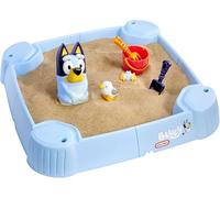 little tikes Bluey Beach Day Sandbox - Comes with 6 Accessories, Bluey Active Play, for Boys and Girls Ages 1-6 Years