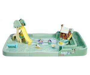 Little Tikes Bluey Bushland Waterplay Adventure with 6 Accessories, Bluey Active Play, for Boys and Girls Age 3+, Green One