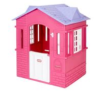 Little Tikes Cape Cottage Princess Playhouse with Working Doors, Windows, and Shutters - Pink