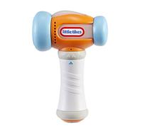 little tikes 658426 Learn Hammer-with #s, Sounds, and Lights-Soft and Textured Grip for Little Hands-Counting Toy for Toddlers, Two Languages, French and English-for Kids Ages 9 Months Plus