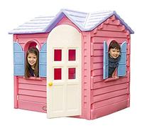 Little Tikes Country Cottage - Outdoor Playset, Playhouse - Includes Kitchen, Phone, & More - Encourages Imaginative & Active Play - For Ages 2 Years Plus - Pink