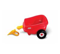 little tikes Cozy Coupe Trailer - Toy Trailer for Toddlers & Children, Encourages Creative Play, Suitable for Ages 3 to 10 Years, Red