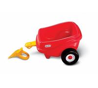 little tikes Cozy Coupe Trailer - Toy Trailer for Toddlers & Children, Encourages Creative Play, Suitable for Ages 3 to 10 Years, Red