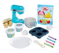 little tikes Creative Chefs Baker’s Kit - With Special Make-It Mix Play Sand, 18 Accessories, Realistic Pretend Play Baker Set, For Boys and Girls Ages 3+, NOT EDIBLE