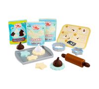 Little Tikes Creative Chefs Cookie Kit with Make-It Mix Play Sand, 11 Accessories, Realistic Pretend Play Baker Set, Boys, Girls, Ages 3+