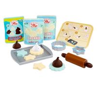 Little Tikes Creative Chefs Cookie Kit with Special Make-It! Mix Play Sand, 11 Accessories, Realistic Pretend Play Cookie Baker Set, For Boys and Girls, Ages 3+