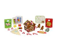 Little Tikes Creative Chefs Gingerbread House Kit - Comes with Make It Mix and 22 Realistic Accessories, Pretend Play Cooking Set, NOT EDIBLE, Suitab