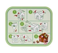 Little Tikes Creative Chefs Gingerbread House Kit - Comes with Make It Mix and 22 Realistic Accessories, Pretend Play Cooking Set, NOT EDIBLE, Suitab
