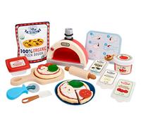 Little Tikes Creative Chefs Pizza Kit - with Make-It Mix Play Sand, 22 Accessories, Realistic Pretend Play Pizza Maker, NOT EDIBLE, Suitable for Boys and Girls Ages 3+