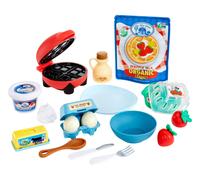 Little Tikes Creative Chefs Waffle Kit - With Special Make-It Mix Play Sand, 18
