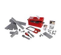 little tikes Creative Construction Tool Box Set - Includes 9 Accessories, Pretend Play Construction Set, Suitable for Boys and Girls Ages 3+ Years