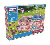 Little Tikes Doc's Picnic Set Age 3+ with Realistic Cooking Hob, Sizzling Sounds and Glowing Burners for Immersive Play Experience, for Kids