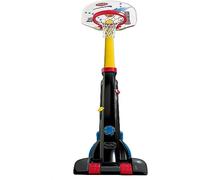 Little Tikes Easy Store Basketball Set - Outdoor Summer Fun - Height Adjustable, Self- Entertaining - Active Play - Includes Junior Ball, For Toddlers 12 Months to 6 Years Plus - Large