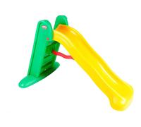 little tikes Easy Store Large Slide - Playset for Indoor or Outdoor Use - Durable, Stable, Kid-Safe - Folds for Easy Travel & Storage - Yellow & Green