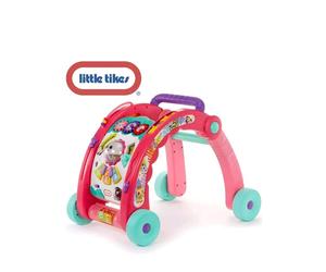 Little Tikes Fantastic Firsts 3-in-1 Activity Baby Walker Pink 70+ Activities