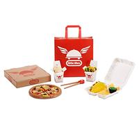 Little Tikes First Food Delivery Set - Realistic Pretend Play Toy with 200+ Accessories Including Tacos, Pizza, Noodles, & More - Encourages Imagination & Creativity - For Kids Ages 3+