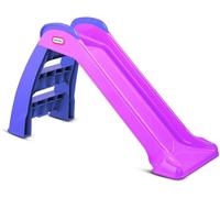 Little Tikes First Slide - Playset for Indoor or Outdoor Use. Garden Toy and Outdoor Activity for Kids, Durable, Stable, Kid-Safe. Pink & Purple Garden Toy. For Ages 18 Months+