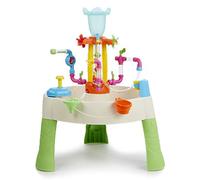 little tikes Fountain Factory Water Table - Outdoor Garden Toy, Safe & Portable Kids Table - Sensory Toy for Garden Games, Encourages Creative Play, For Ages 24 Months+