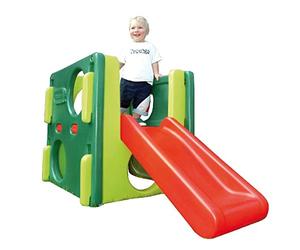 Little Tikes Junior Activity Gym. Climb, Crawl and Slide, Durable Garden Toy for Kids Indoor or Outdoor Activity. Stable, Kid-Safe Playset, For Kids Aged 18 Months +, Evergreen