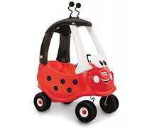 Little Tikes Ladybird Cozy Coupe Car - Ride-On with Real Working Horn, Clicking Ignition Switch, and Fuel Cap [Amazon Exclusive]