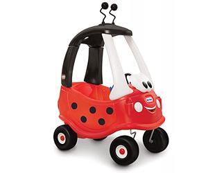 Little Tikes Ladybird Cozy Coupe Car - Ride-On with Real Working Horn, Clicking Ignition Switch, and Fuel Cap [Amazon Exclusive]