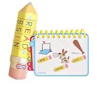 Little Tikes Learn Play 100 Words Spell Spin Pencil Letters Spelling Vocabulary Phonetics Alphabet Sounds Learning G