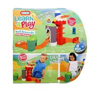 Little Tikes Learn & Play Roll Arounds Rollin' Railroad - Toy for Kids - Train Playset for Toddlers, Ages 18 Months & Up - Includes 3 Toy Train Cars