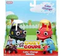 Little Tikes Let’s Go Cozy Coupe - 2 Mini Colour Change Vehicles For Tabletop