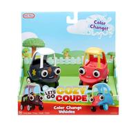 Little Tikes Let's Go Cozy Coupe 2 Pack Colour Changing Vehicles Little Tikes Multicolor