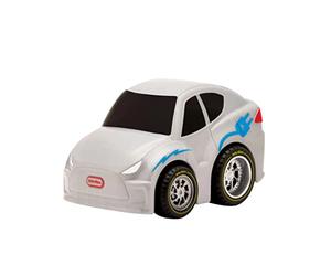 Little Tikes My First Cars Crazy Fast Cars Series 4 - EV Car Silver Pullback Toy Vehicle Travels Up to 50ft / 15m - Realistic Design, Easy to Hold - For Kids Ages 3+