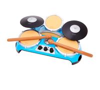 Little Tikes My Real Jam Drum Set - Toy Drums with Drumsticks & Case