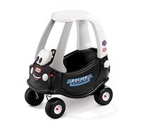 little tikes Patrol Police Car - Cozy Coupe Ride-On Buggy Toy for Toddlers, with Working Doors & Horn, Removable Floor, Encourages Creative Play, Suitable for Ages 18 Months to 5 Years