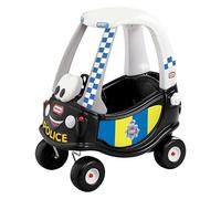 Little Tikes Patrol Police Cozy Coupe - Ride-On Buggy Toy for Toddlers - With Working Door, Removable Floor & Horn - Encourages Creative Play - For Ages 18 Months to 5 Years
