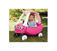 Little Tikes Princess Cozy Coupe Car - Ride-On with Real Working Horn, Clicking Ignition Switch, & Fuel Cap, For Ages 18 Months plus
