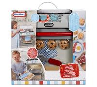 Little Tikes Retro 50s Inspired Oven - Realistic Pretend Play Appliance for Kids - Play Kitchen with 11 Cooking Accessories and Realistic Retro Sounds - For Boys and Girls Ages 2+