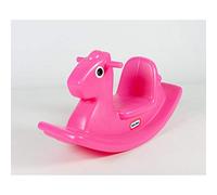 Little Tikes Rocking Horse - Active Play for Toddlers - Easy grip handles & Stable Saddle for Safety - Durable Build - Magenta