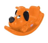 Little Tikes Rocking Horse, Active Play for Toddlers, Single Face Handles with Grip and Sturdy Saddle for Safety, Robust Construction, Dog (Orange)