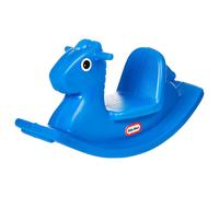 Little Tikes Rocking Horse with Easy-Grip Handles | Kids Riding Rocker [BLUE]